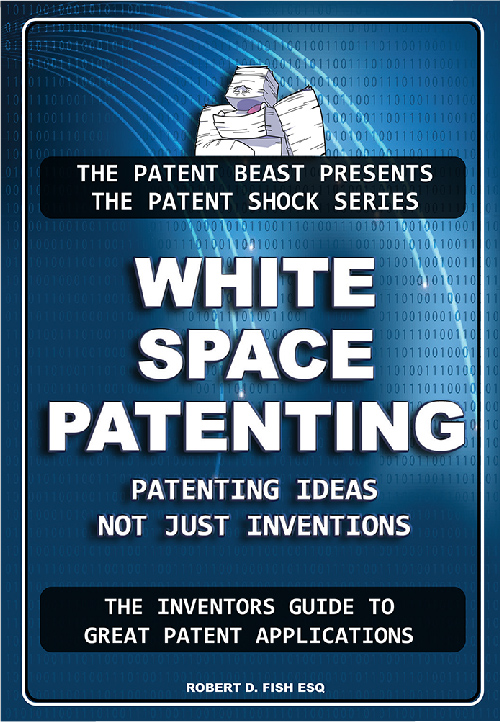 Cover of White Space Patenting Book, by Bob Fish