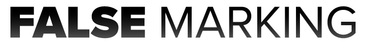 false marking graphic