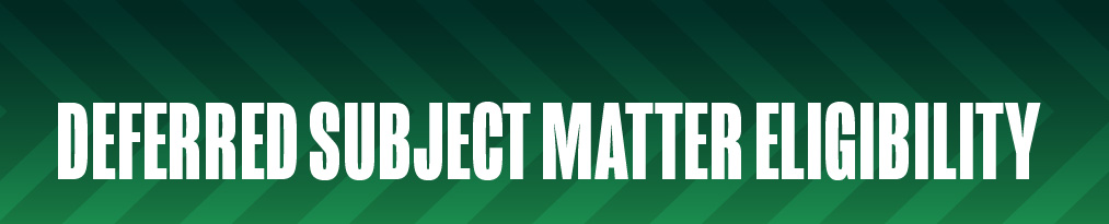 deferred subject matter eligibility graphic