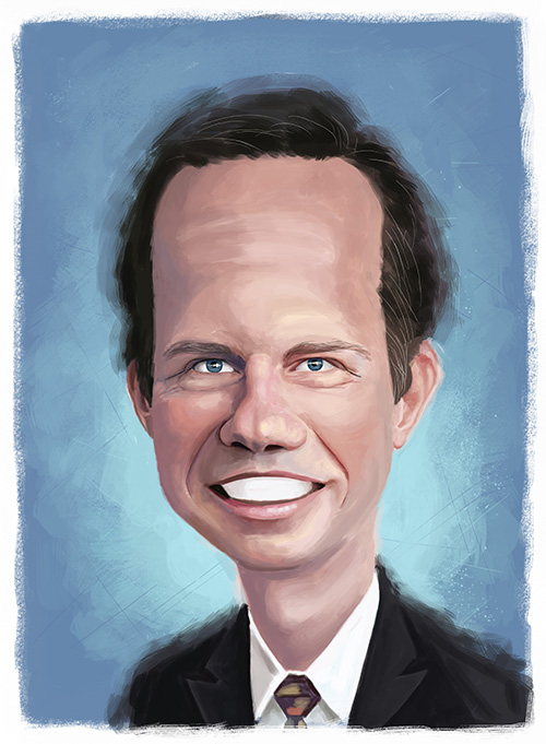 bob caricature by dave