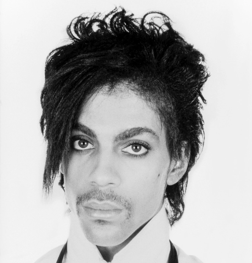 Original photo of Prince taken by photographer Lynn Goldsmith