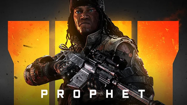 Call of Duty copyright: the "Prophet" character from the "Call of Duty: Black Ops IV" game