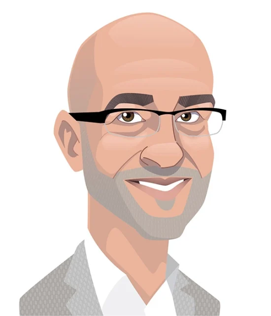 Creative Designer Dave Walston caricature